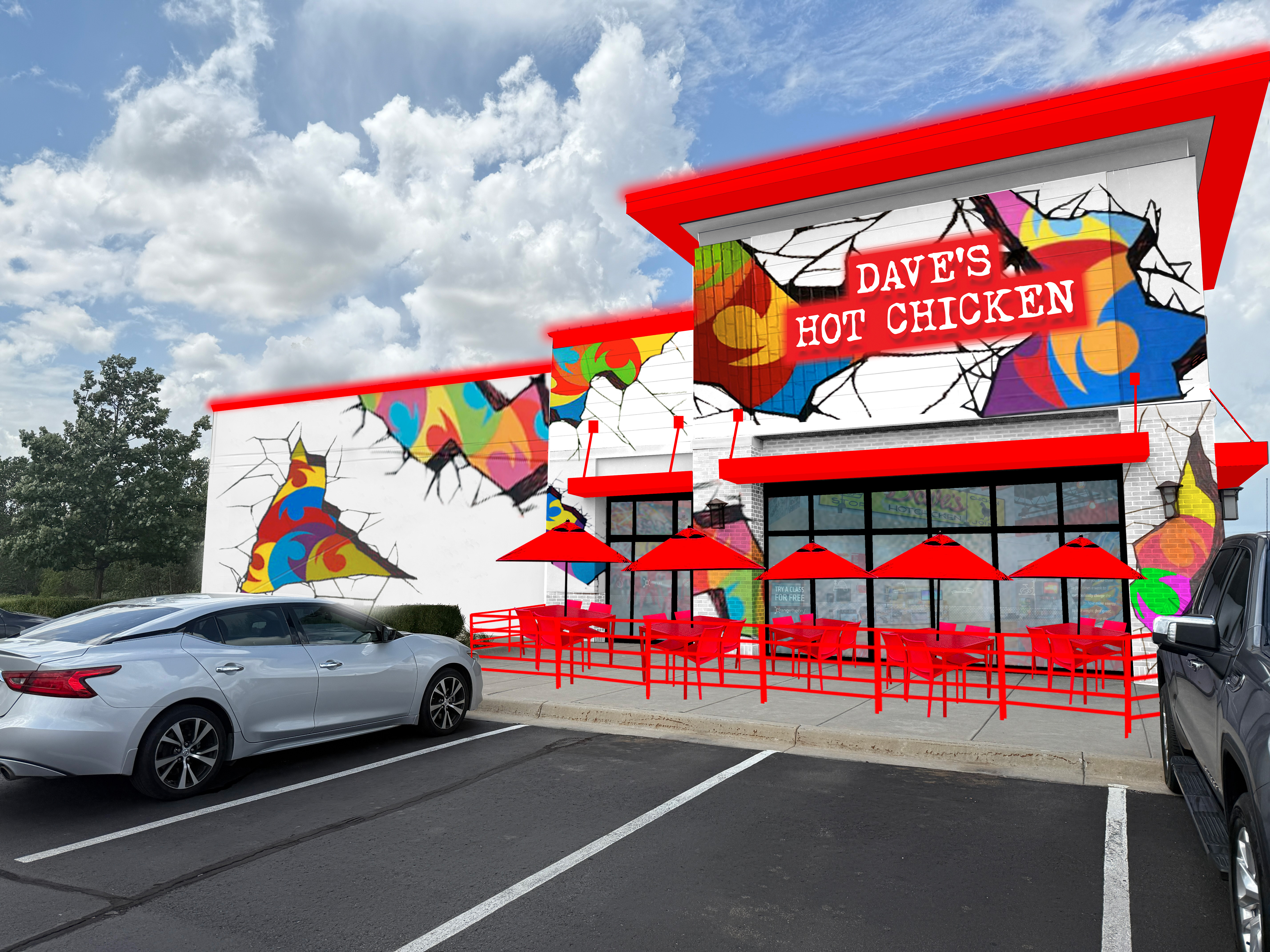 West Wichita storefront rendering